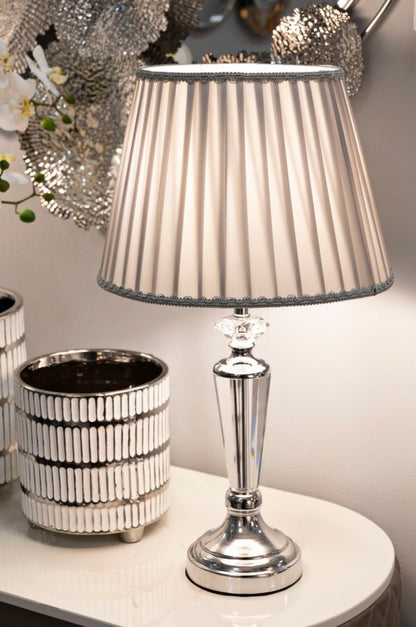 Candeeiro de Mesa Silvery Cm ø 30x56