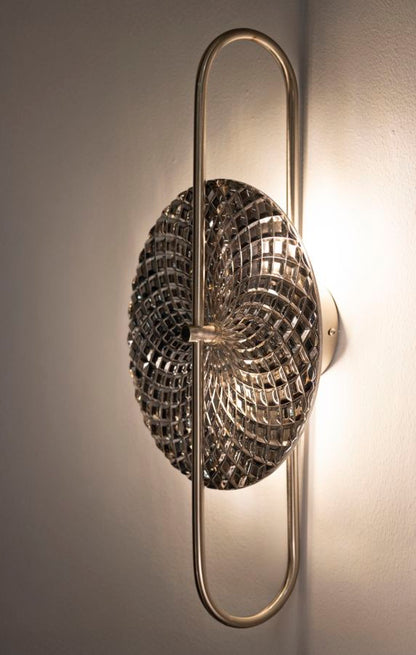 Candeeiro de Parede Silvery Cm 28x15x54
