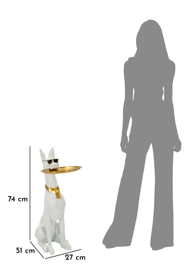 Cão Ory Porta objetos Cm 27x51x74