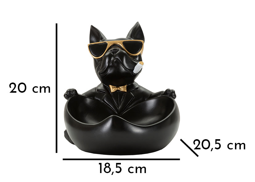Cão Ball Porta objetos Cm 18,5x20,5x20