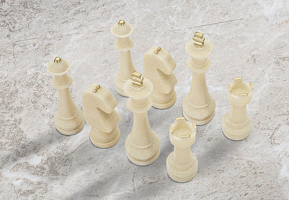 Scacchi Quarzy Conjunto 8 Un. Assortiti Cm ø 4,4x9,2-4,3x13,3-5x16-x4,5x10,3