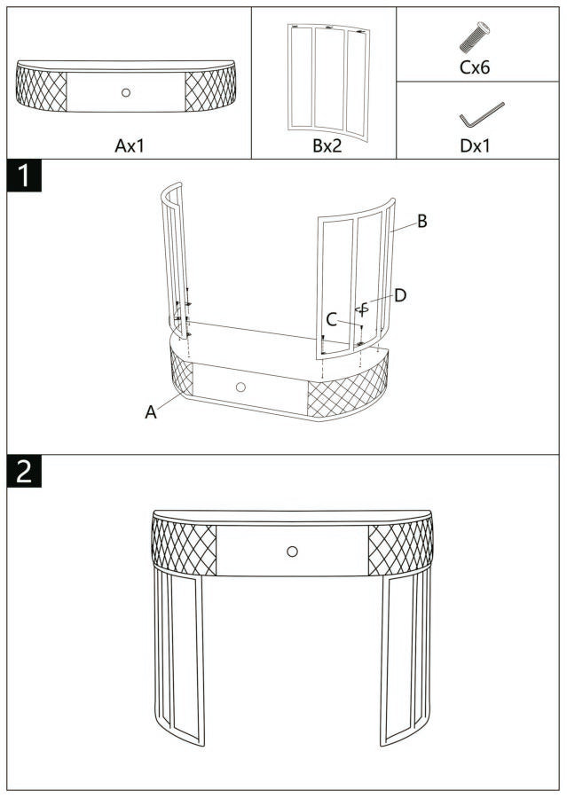 Consola Sharon Cm 100x40x75