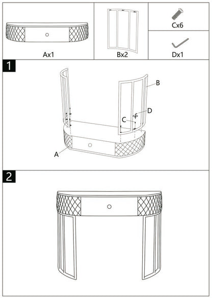 Consola Sharon Cm 100x40x75