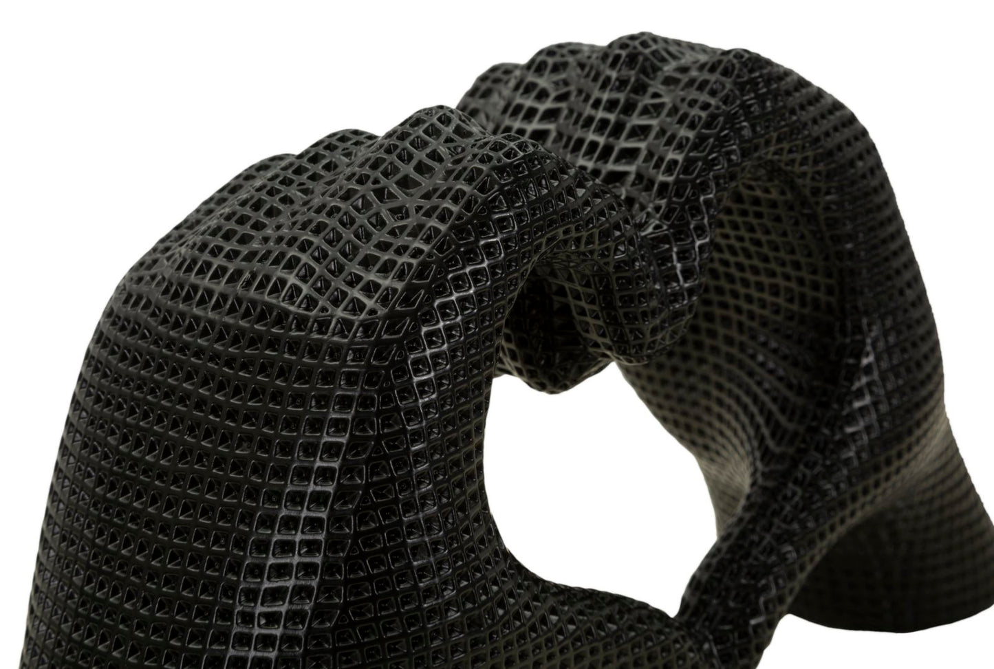 Escultura Lover Preto Cm 25x7,5x13,5