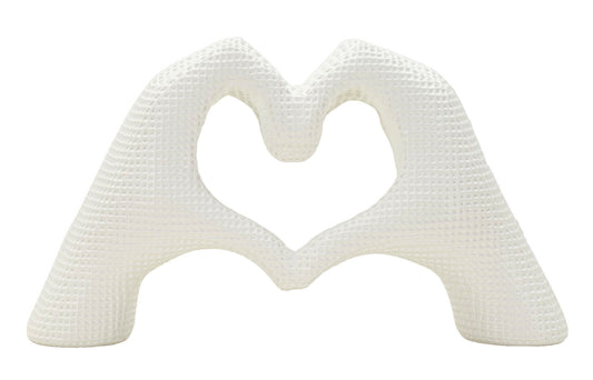 Escultura Lover Branco Cm 25x7,5x13,5
