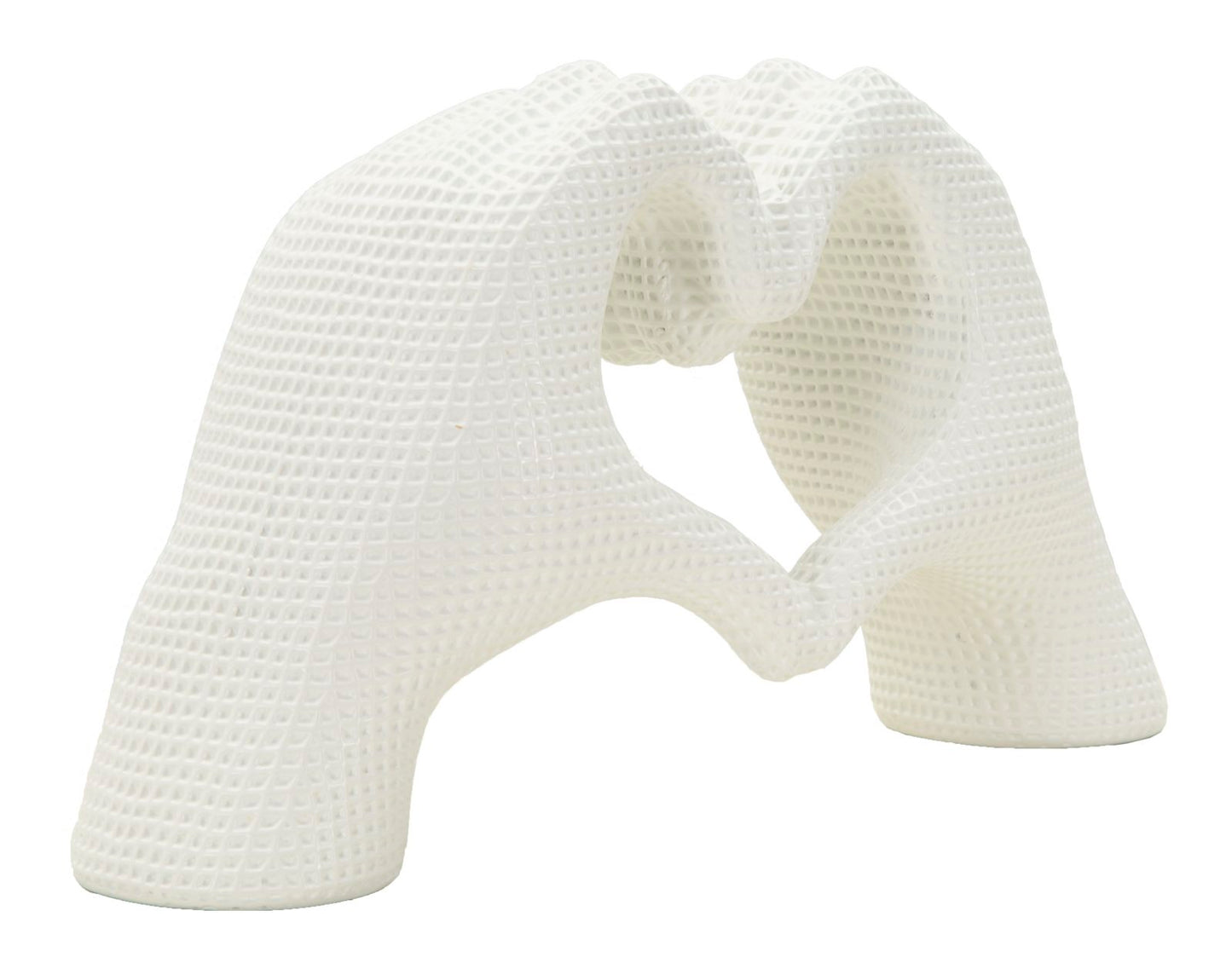 Escultura Lover Branco Cm 25x7,5x13,5