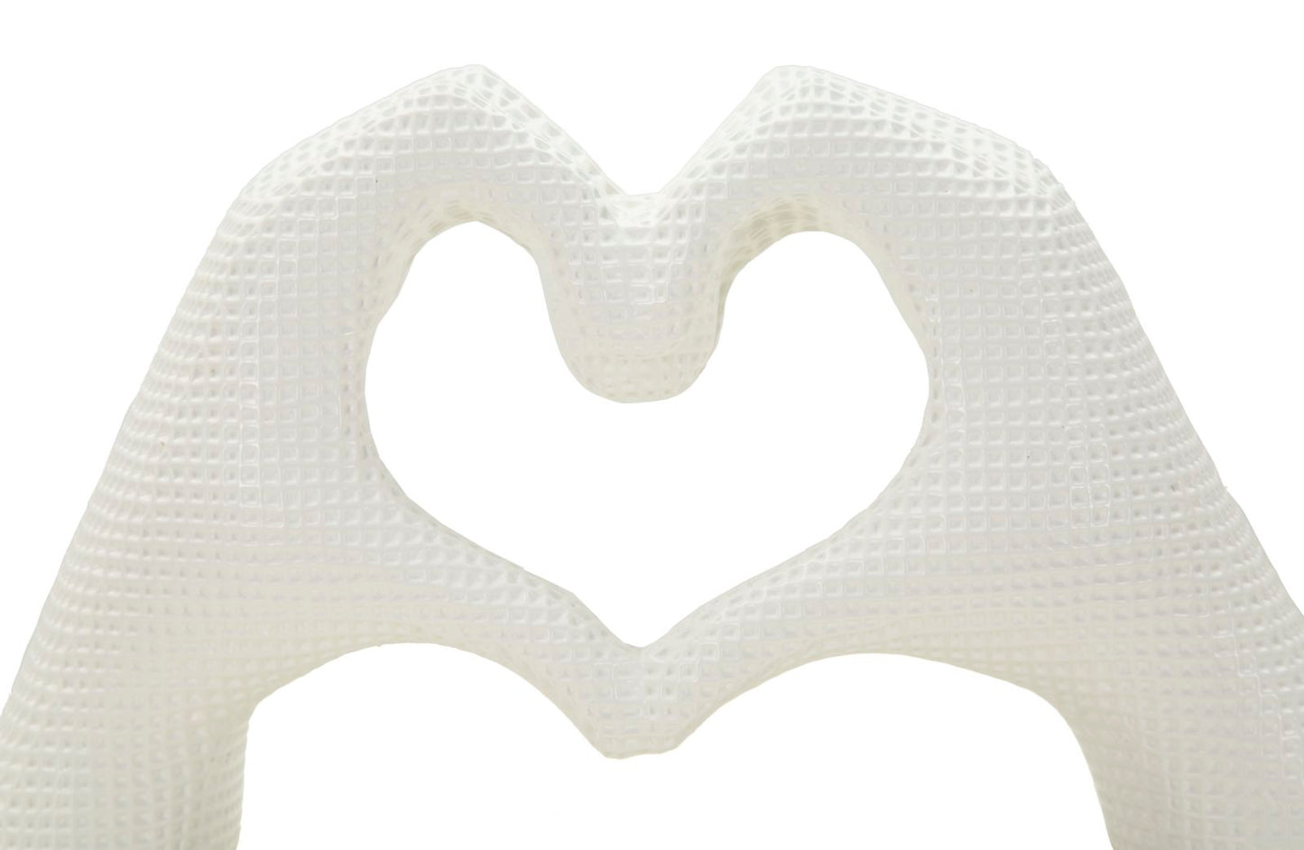 Escultura Lover Branco Cm 25x7,5x13,5