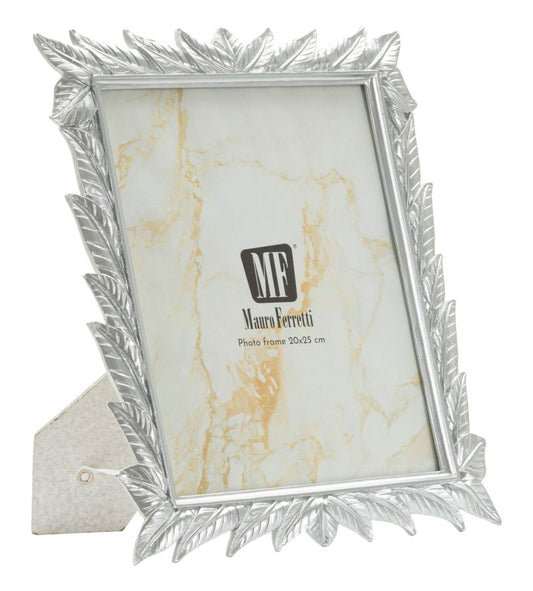 Moldura Leavy Prateado Cm 27x2x32,3 (medida Interna Cm 20x25)