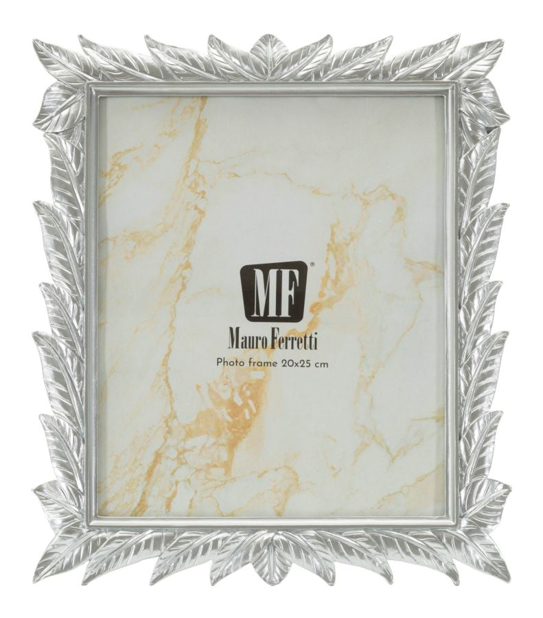 Moldura Leavy Prateado Cm 27x2x32,3 (medida Interna Cm 20x25)