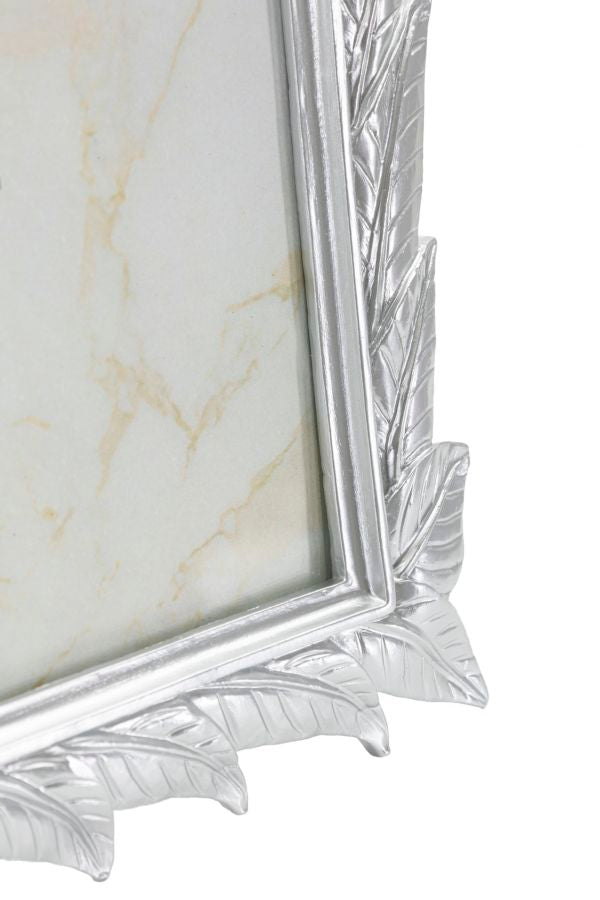 Moldura Leavy Prateado Cm 27x2x32,3 (medida Interna Cm 20x25)