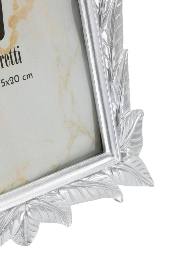 Moldura Leavy Prateado Cm 21,2x1,7x26,8 (medida Interna Cm 15x20)