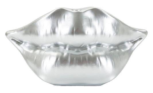 Jarra Mouth LiPorta Prateado Cm 23x8x12