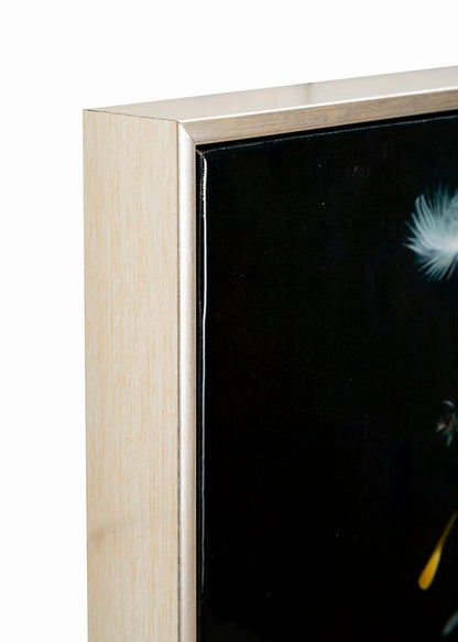 Pintura Sobre Tela Lacado Dançante com Moldura -B- Cm 72x4x102