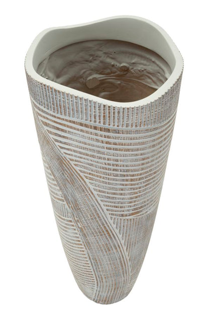 Jarra Resina Woody Cm ø 19x55