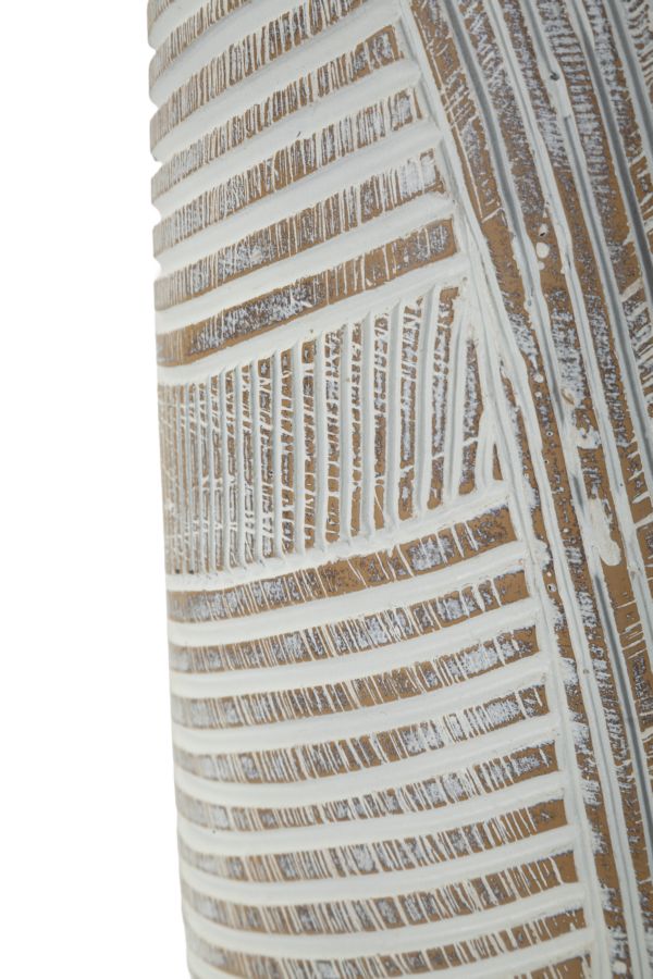 Jarra Resina Woody Cm ø 19x55