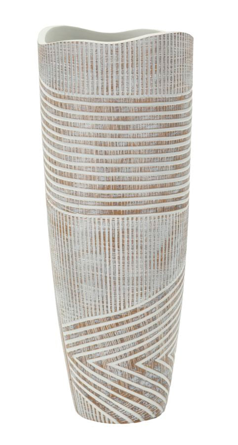 Jarra Resina Woody Cm ø 18x45