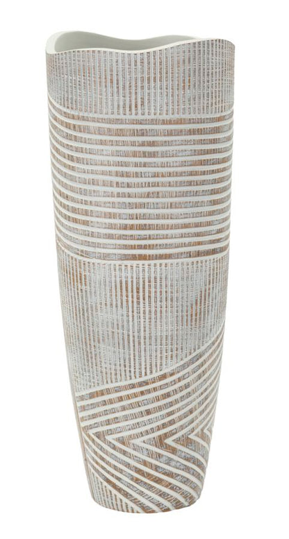 Jarra Resina Woody Cm ø 18x45