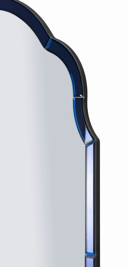 Espelho de Parede Tangeri Azul Cm 62x1x100 (misura Espelho Cm 55x94)