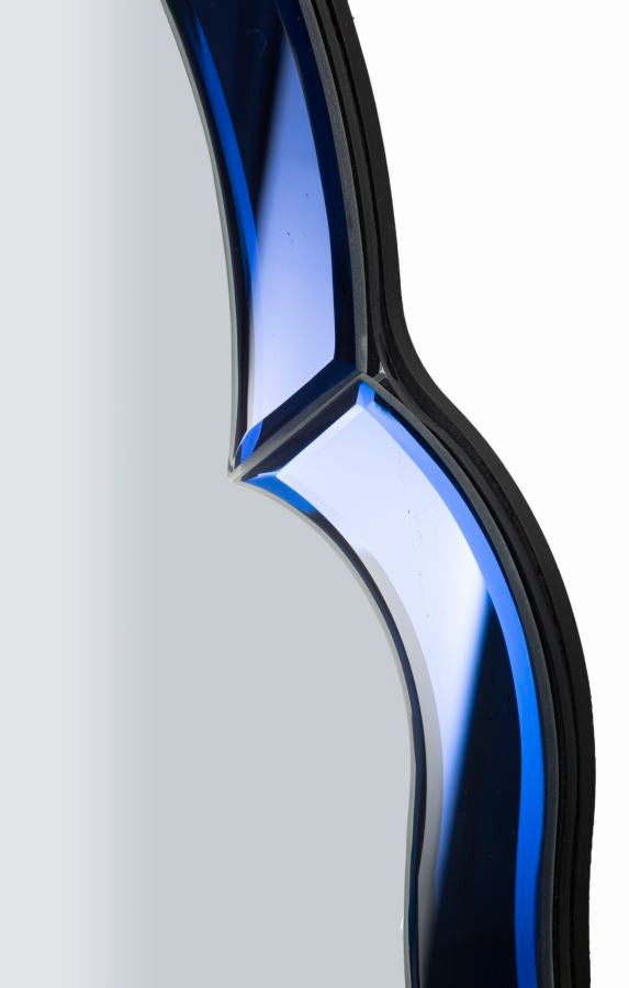 Espelho de Parede Tangeri Azul Cm 47x1x80 (misura Espelho Cm 41x74)
