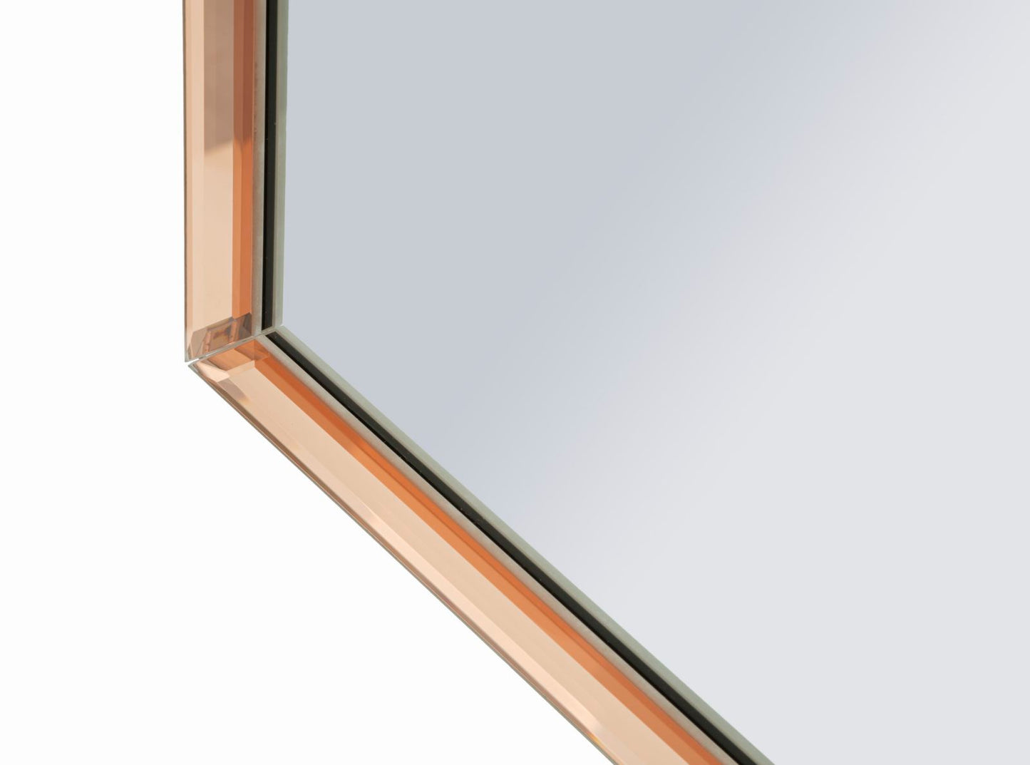 Espelho de Parede Tangeri Rosa Cm 62x1x100 (misura Espelho Cm 55x94)