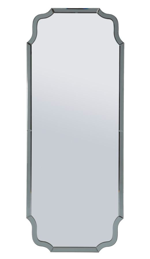 Espelho de Parede Istanbul Grigio Cm 60x2x150 (misura Espelho Cm 54x143,5)