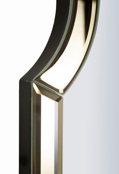 Espelho de Parede Istanbul Dourado Cm 60x2x150 (misura Espelho Cm 54x143,5)