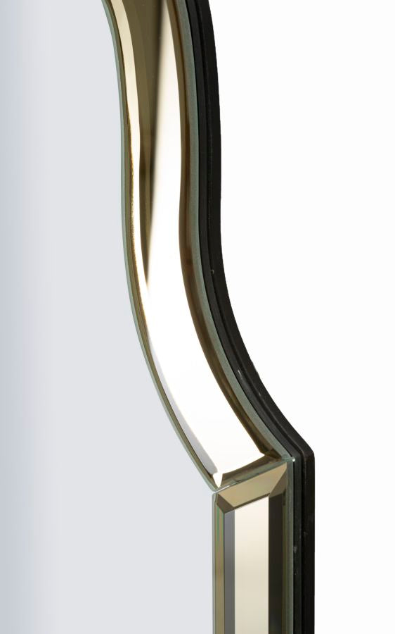 Espelho de Parede Istanbul Dourado Cm 60x1x90 (misura Espelho Cm 54x84,5)