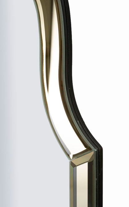 Espelho de Parede Istanbul Dourado Cm 60x1x90 (misura Espelho Cm 54x84,5)
