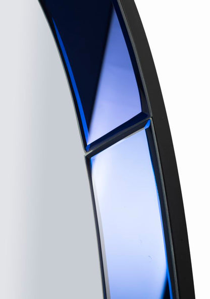 Espelho de Parede Oslo Azul Cm 55x2x150 (misura Espelho Cm 42,5x137,5)
