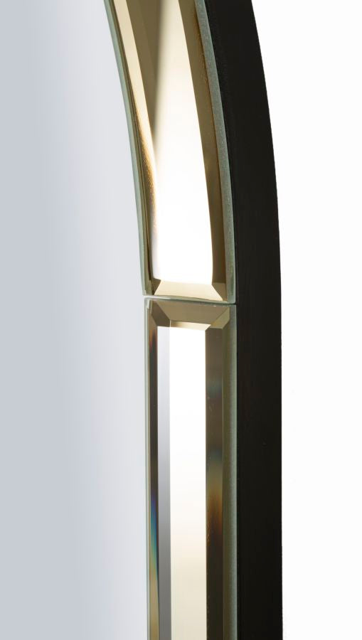 Espelho de Parede Baku Dourado Cm 55x2x150 (misura Espelho Cm 49x144)