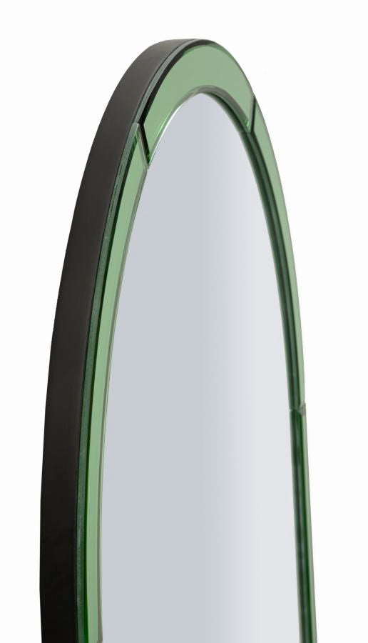 Espelho de Parede Baku Verde Cm 55x2x150 (misura Espelho Cm 49x144)