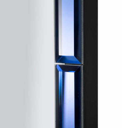 Espelho de Parede Berlino Azul Cm 55x2x150 (misura Espelho Cm 49x143,5)