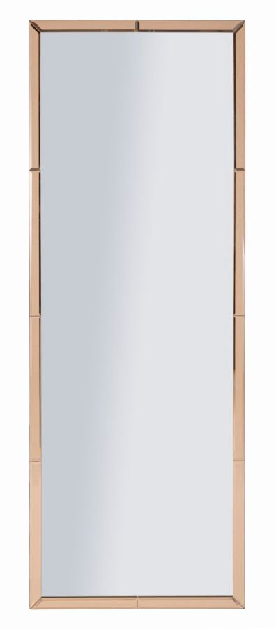 Espelho de Parede Berlino Rosa Cm 55x2x150 (misura Espelho Cm 49x143,5)