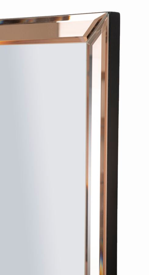 Espelho de Parede Berlino Rosa Cm 55x2x150 (misura Espelho Cm 49x143,5)