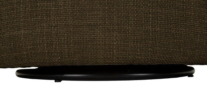 Poltrona Girevole Siena Verde Cm 83,5x66x80 (seduta Altezza Cm 42)