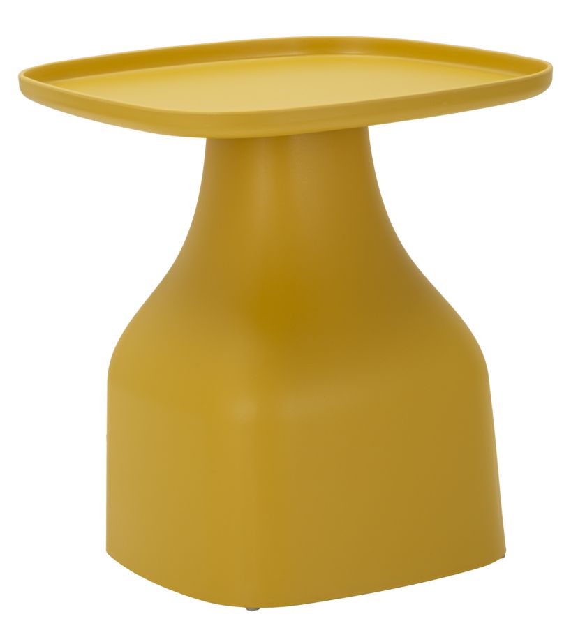Mesa Auxiliar Gea Giallo Cm 48x48x50