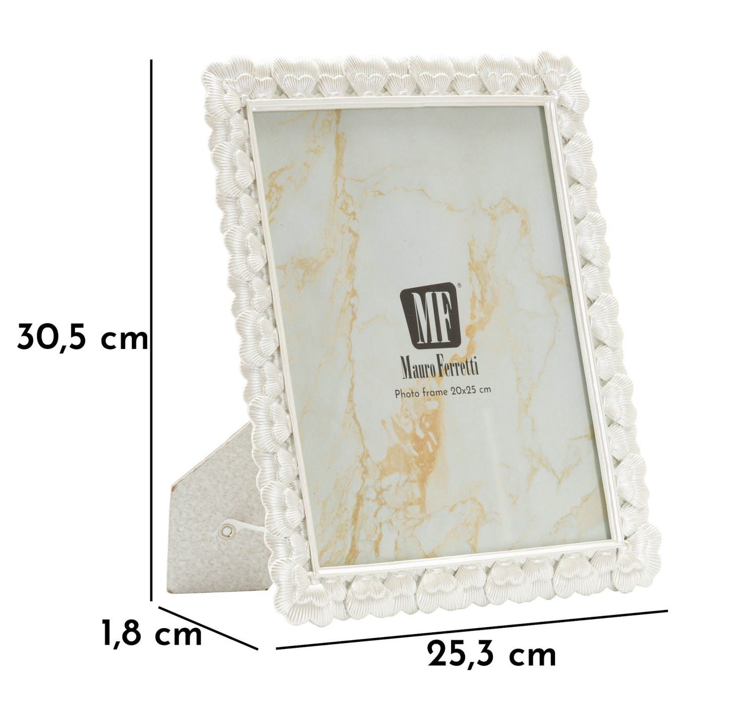 Moldura Hearty Cm 25,3x1,8x30,5 (medida Interna Cm 20x25)