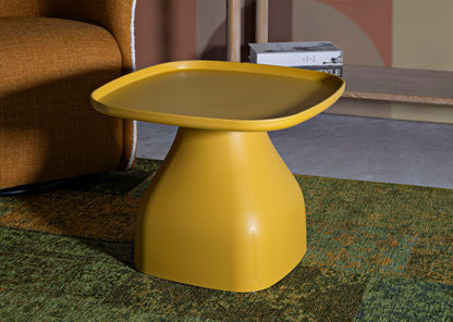 Mesa Auxiliar Gea Giallo Cm 48x48x38