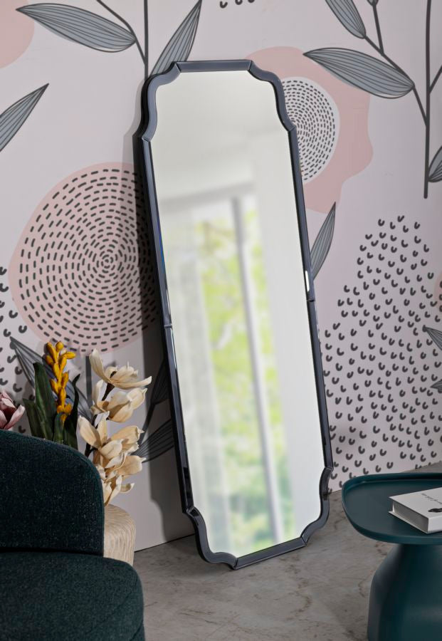 Espelho de Parede Istanbul Grigio Cm 60x2x150 (misura Espelho Cm 54x143,5)