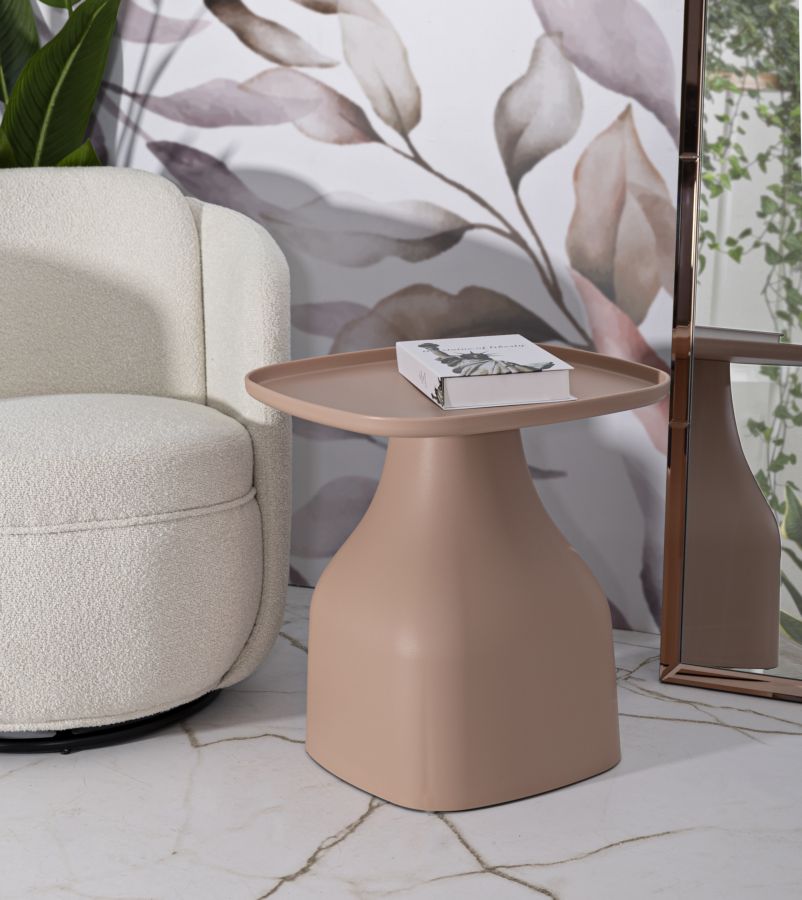 Mesa Auxiliar Gea Rosa Cm 48x48x50