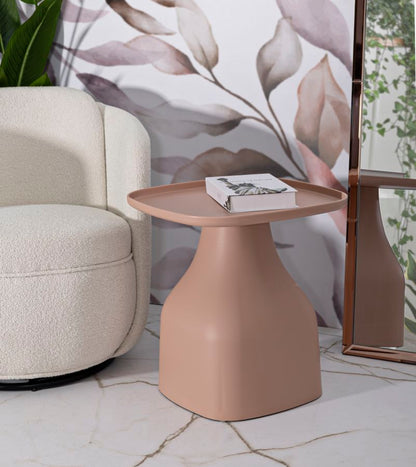 Mesa Auxiliar Gea Rosa Cm 48x48x50