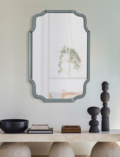 Espelho de Parede Istanbul Grigio Cm 60x1x90 (misura Espelho Cm 54x84,5)
