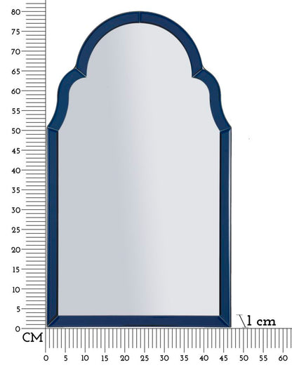 Espelho de Parede Tangeri Azul Cm 47x1x80 (misura Espelho Cm 41x74)