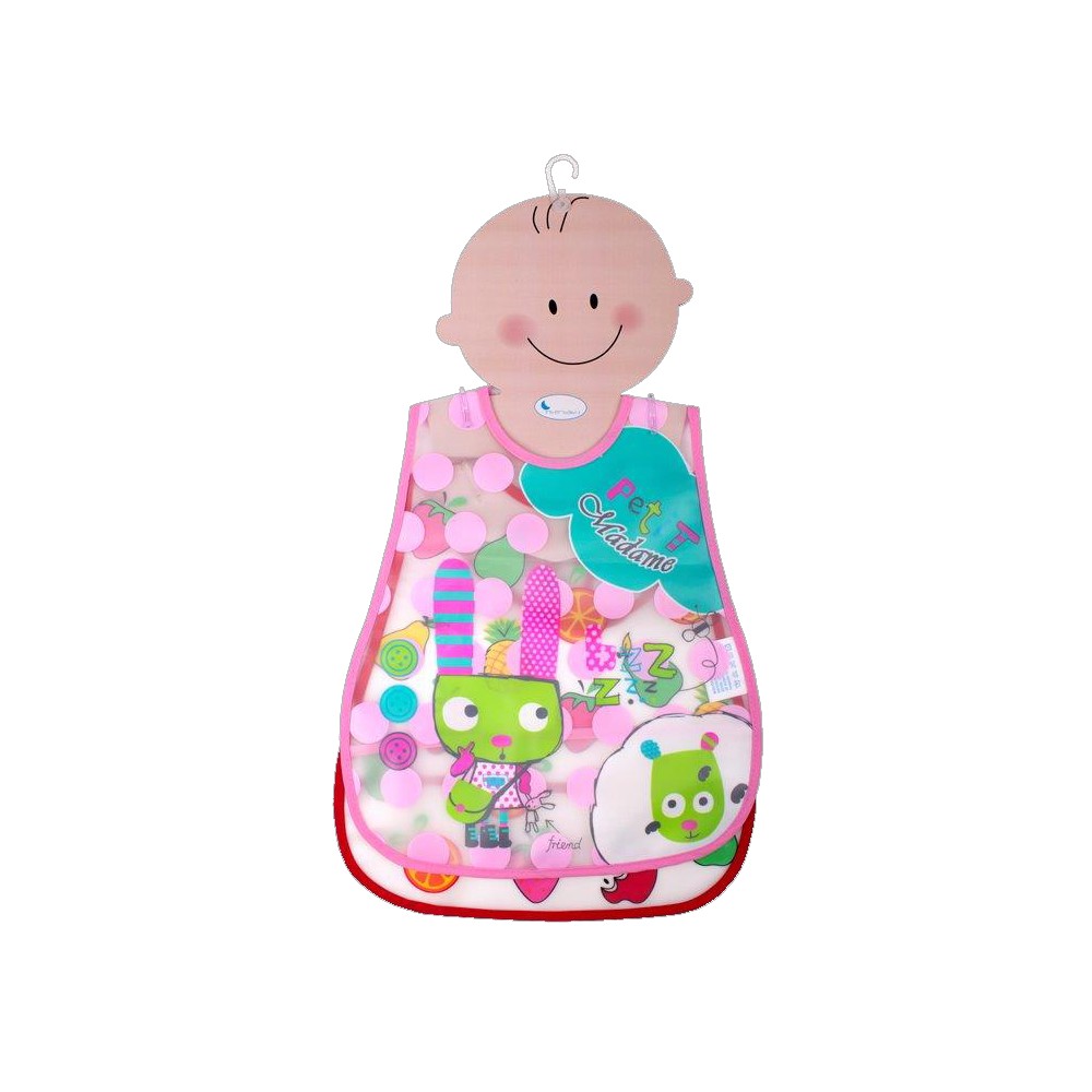 Babete (Pack 2 Unidades) Rosa Interbaby
