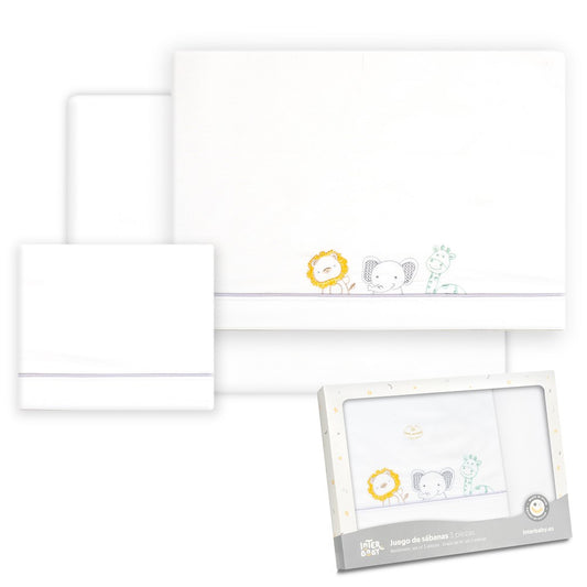 Conjunto para Berço Selva Branco Interbaby
