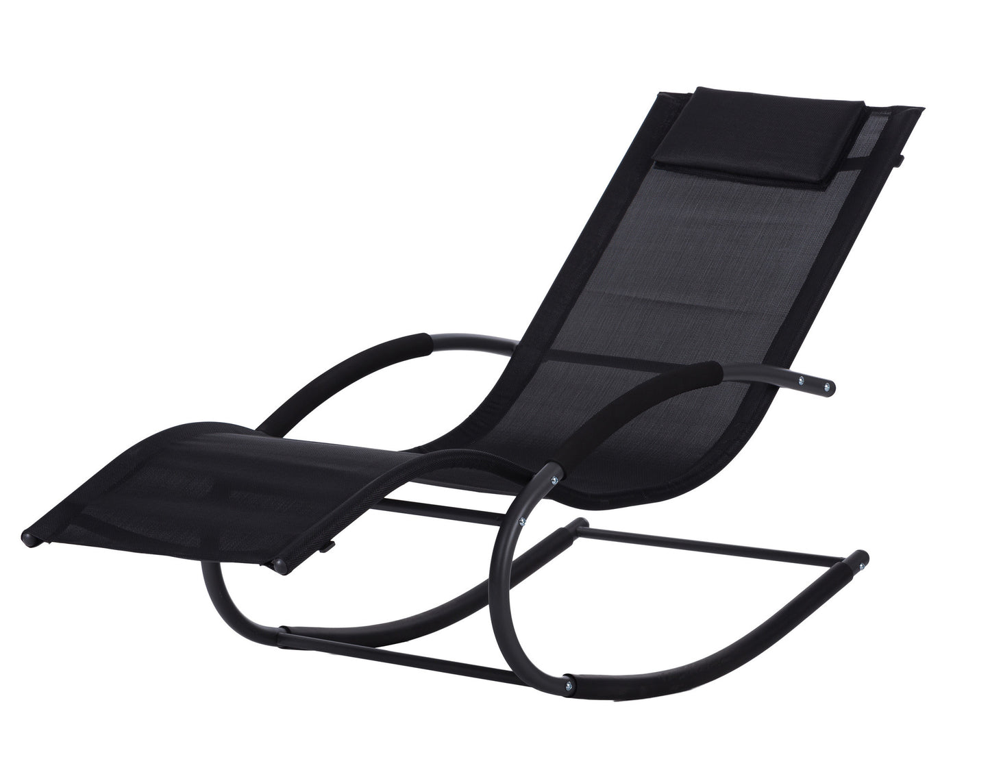 Cadeira 140x63x89 cm preto