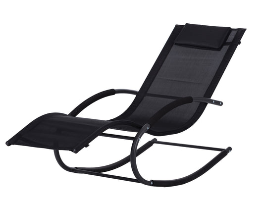 Cadeira 140x63x89 cm preto
