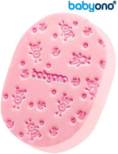 Baby Ono - Esponja delicada para bebés rosa