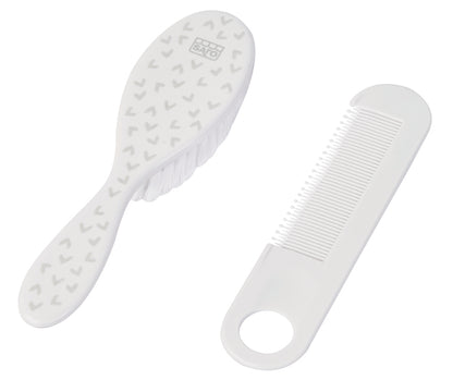 Saro - Escova e pente Branco
