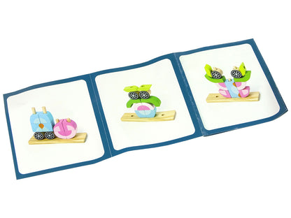 Puzzle madeira coruja 3D